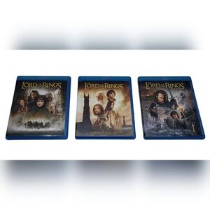 Lord of the Rings Blu-ray DVD Trilogy Set